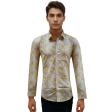 Print Yellow Shirt : Slim