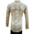 Print Yellow Shirt : Slim