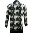 Print Black Shirt : Party