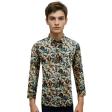 Print Black Shirt : Party