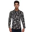 Print Navy Blue Shirt : Ditto