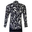 Print Navy Blue Shirt : Ditto