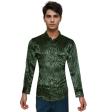 Print Green Shirt : Ditto