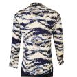 Print Blue Shirt : Ditto