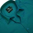 Plain Dark Green Shirt : Business