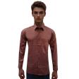 Plain Brown Shirt : Business