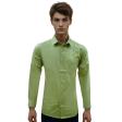 Plain Light Green Shirt : Business