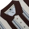 Stripes Brown T-shirt : Regular