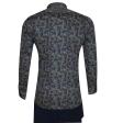 Print Gray Shirt : Party