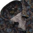 Print Gray Shirt : Party