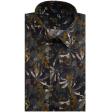 Print Green Shirt : Party
