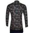 Print Green Shirt : Party