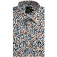 Print Rust Shirt : Party
