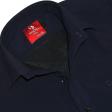 Print Navy Blue Shirt : Party