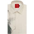 Print Blue Shirt : Party