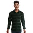 Print Green Shirt : Party