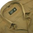 Self Design Brown Shirt : Ditto