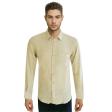 Self Design Cream Shirt : Ditto