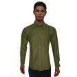 Self Design Green Shirt : Ditto
