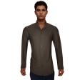 Self Design Brown Shirt : Ditto