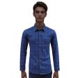 Checks Navy Blue Shirt : Ditto