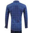 Checks Navy Blue Shirt : Ditto
