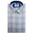 Checks Blue Shirt : Ditto