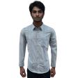 Embroidered Light Blue Shirt : Ditto