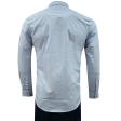 Embroidered Light Blue Shirt : Ditto