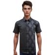 Embroidered Black Shirt : Ditto
