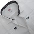 Self Design White Shirt : Ditto