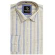 Stripes Blue Shirt : Business