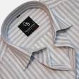 Stripes Gray Shirt : Business