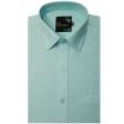 Plain Light Green Shirt : Business