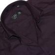 Self Design Maroon Shirt : Business