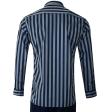 Stripes Blue Shirt : Business
