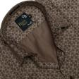 Print Brown Shirt : Party