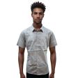 Print Gray Shirt : Party