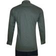 Print Green Shirt : Party