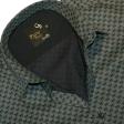 Print Green Shirt : Party