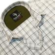 Checks White Shirt : Business