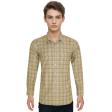 Checks Brown Shirt : Business