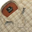Checks Brown Shirt : Business