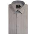 Stripes Gray Shirt : Business