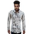 Print Black Shirt : Party