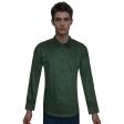 Print Dark Green Shirt : Slim