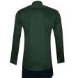 Print Dark Green Shirt : Slim