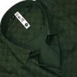 Print Dark Green Shirt : Slim