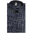 Print Dark Gray Shirt : Slim
