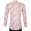 Print Pink Shirt : Slim